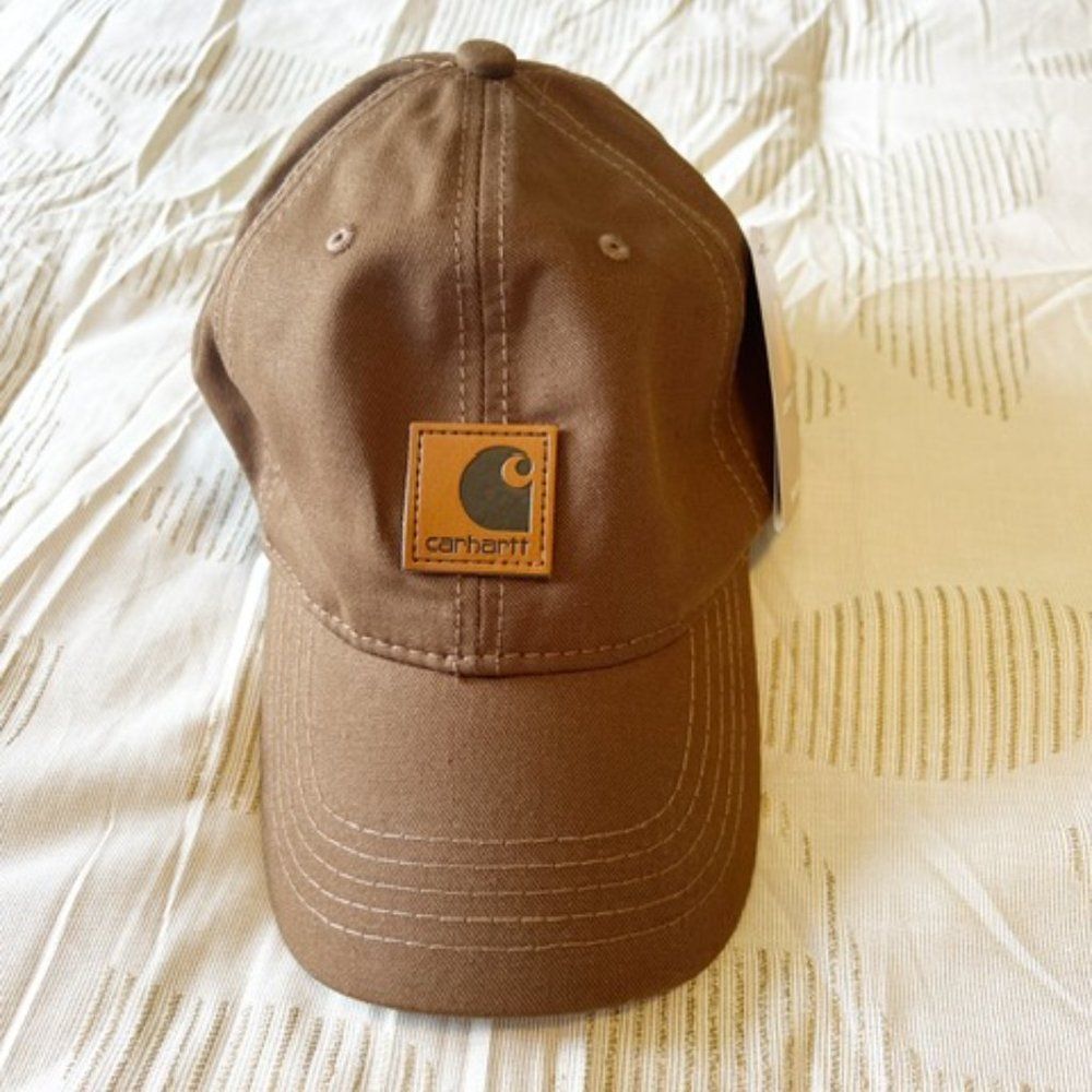 Carhartt Brown Logo Patch Baseball Cap